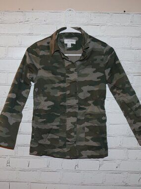 🟩 Falls Creek Boys’ Camo Jacket · Size Large
